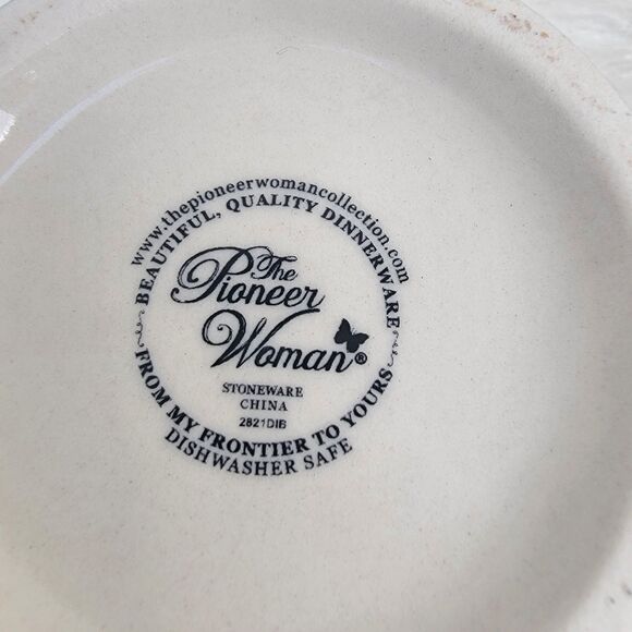 Pioneer Woman Nesting Measuring Bowls Cups Set of 4 Piece-Floral ceramic - Picture 3 of 3